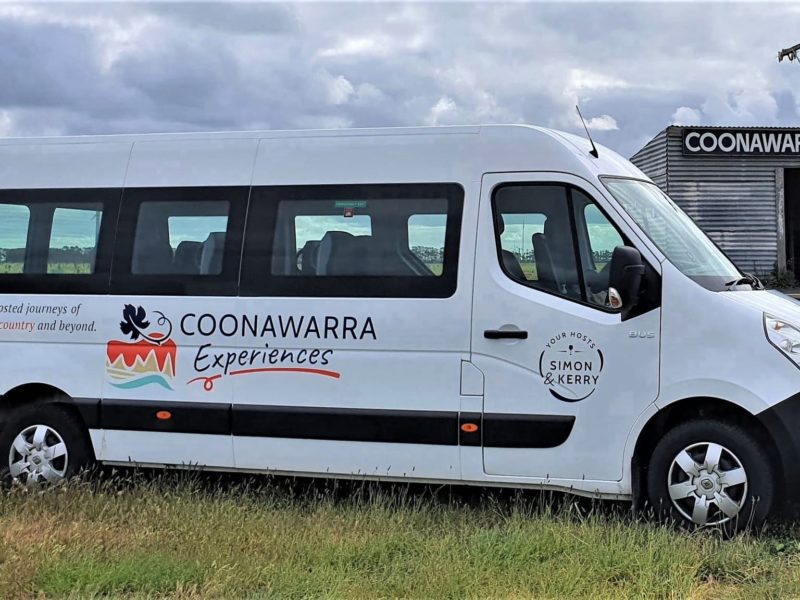 Coonawarra Experiences 12 seat Renault van