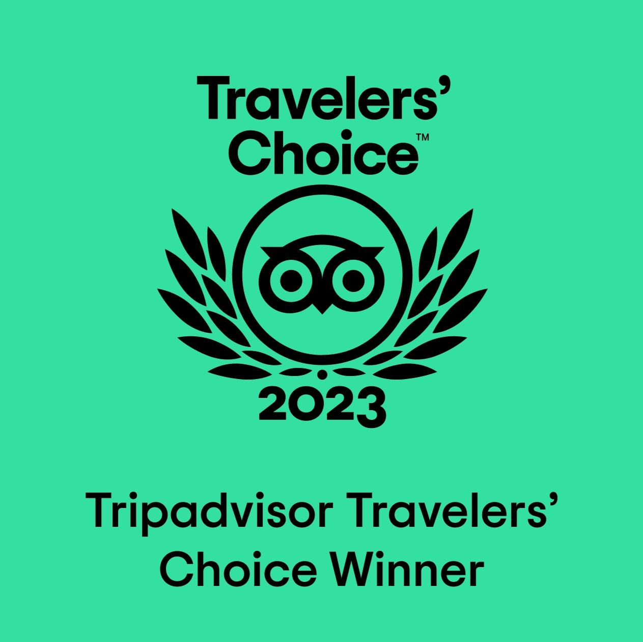 Tripadvisor - Travelers Choice 2023