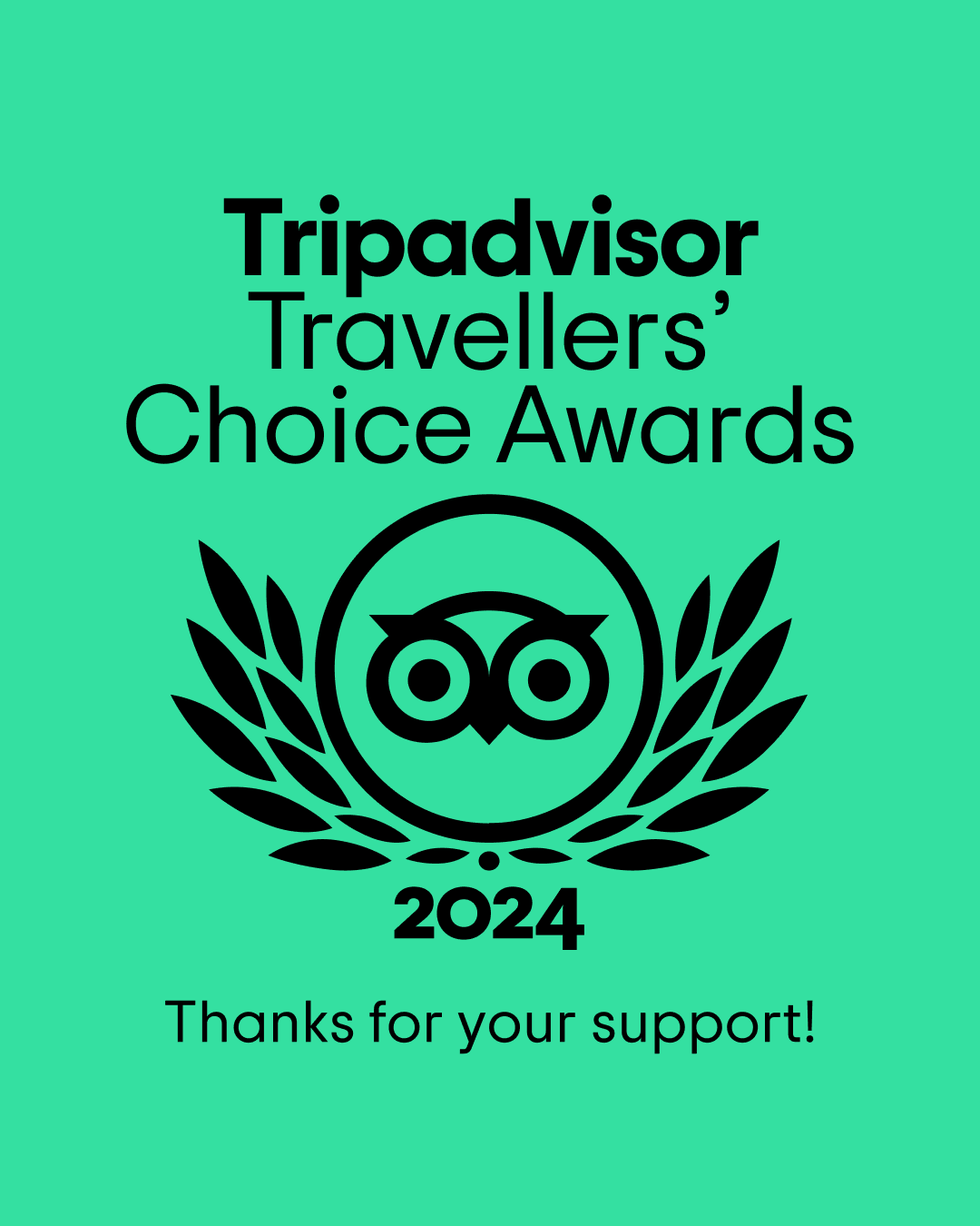 Coonawarra Experiences wins a 2024 TripAdvisor Travelers Choice Award