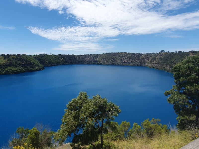 Blue Lake in Mount Gambier