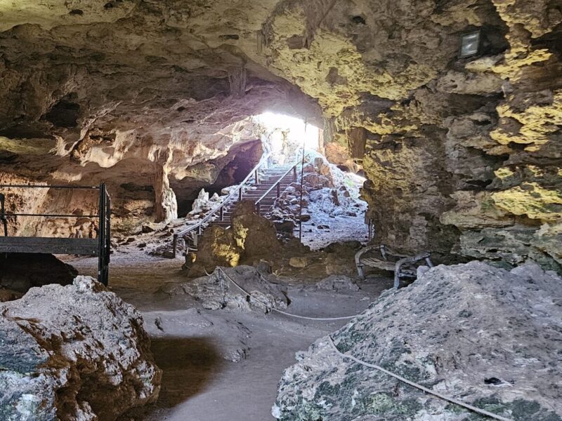 A chamber inside the Naracoorte Caves